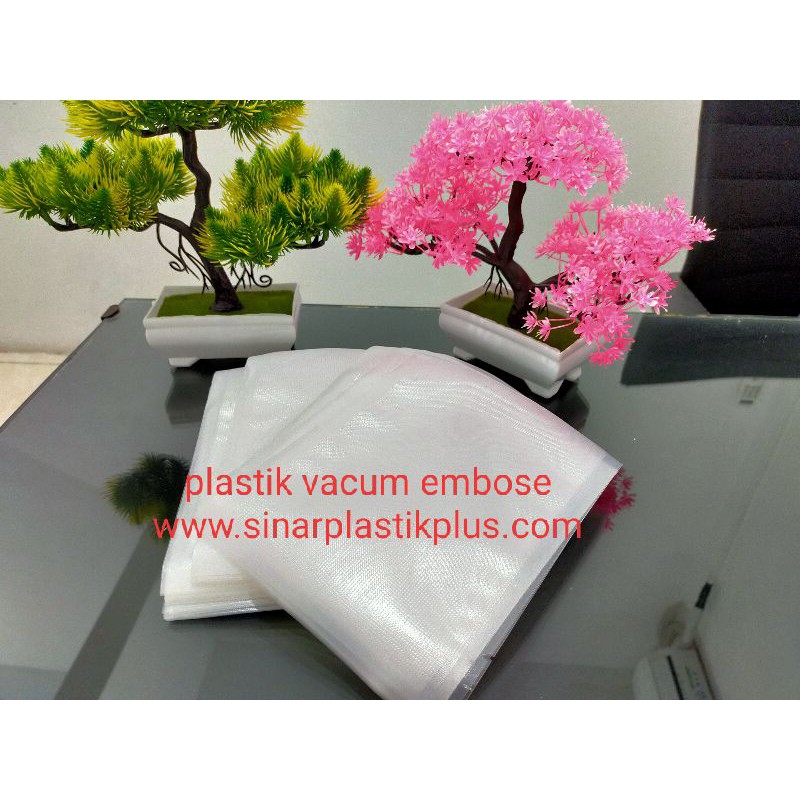 plastik vacum emboss 20x30@100/vacum emboss