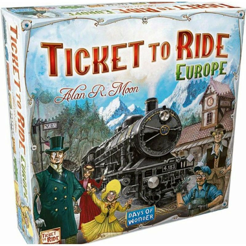 TICKET TO RIDE AMERICA / EUROPE board game