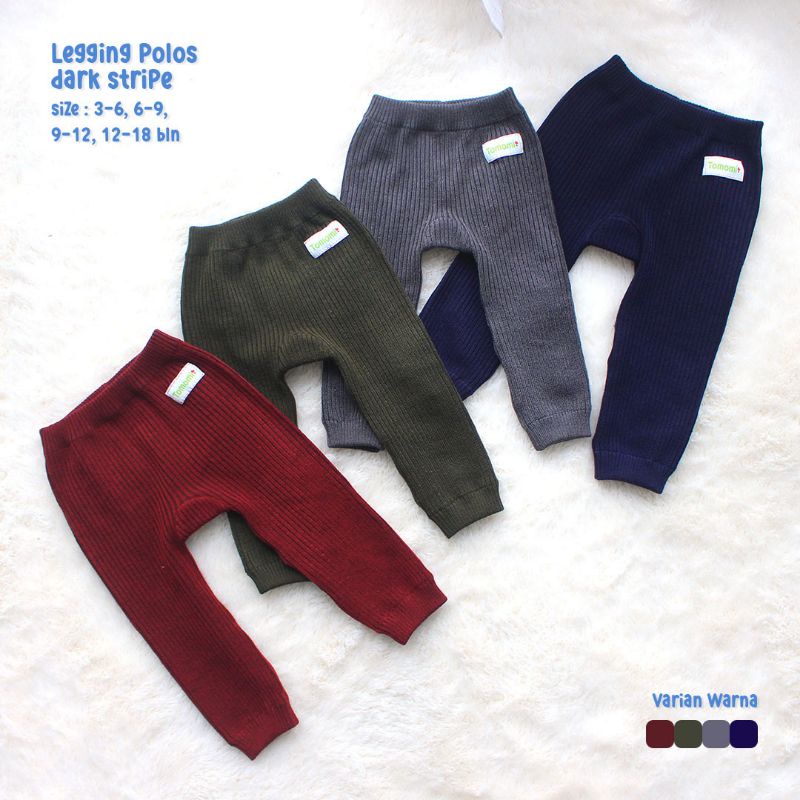 Tomomi Legging/Bubbly/Legging Anak Polos Warna