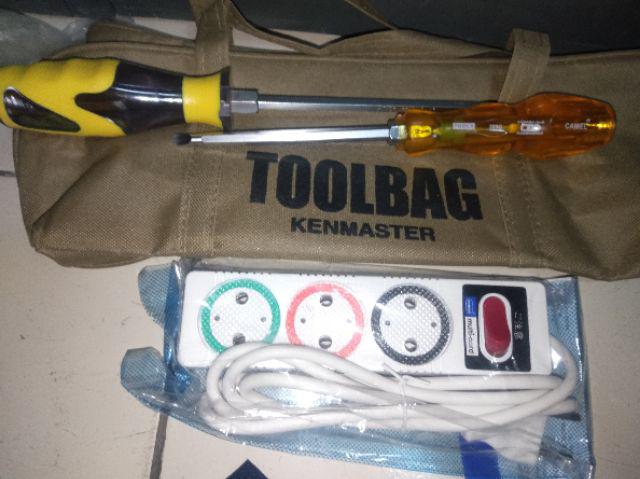 Obeng Ketok Tembus 6x150 Mm 6 Inch Magnet Plus/minus Termurah Berkualitas Harga Satuan