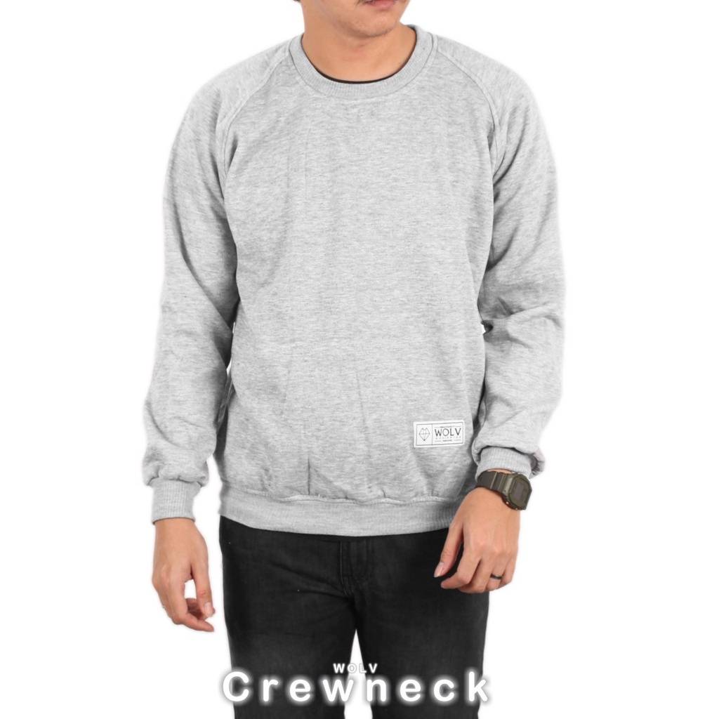 Terlaris ! Crewneck Sweater Unisex Pria Wanita Couple terbaru bahan premiun original