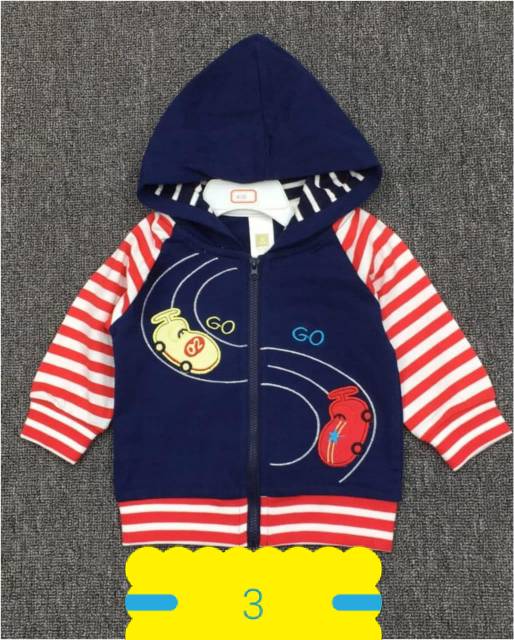 Jaket Mantel Bayi Anak 6-24 Bulan CarterLove