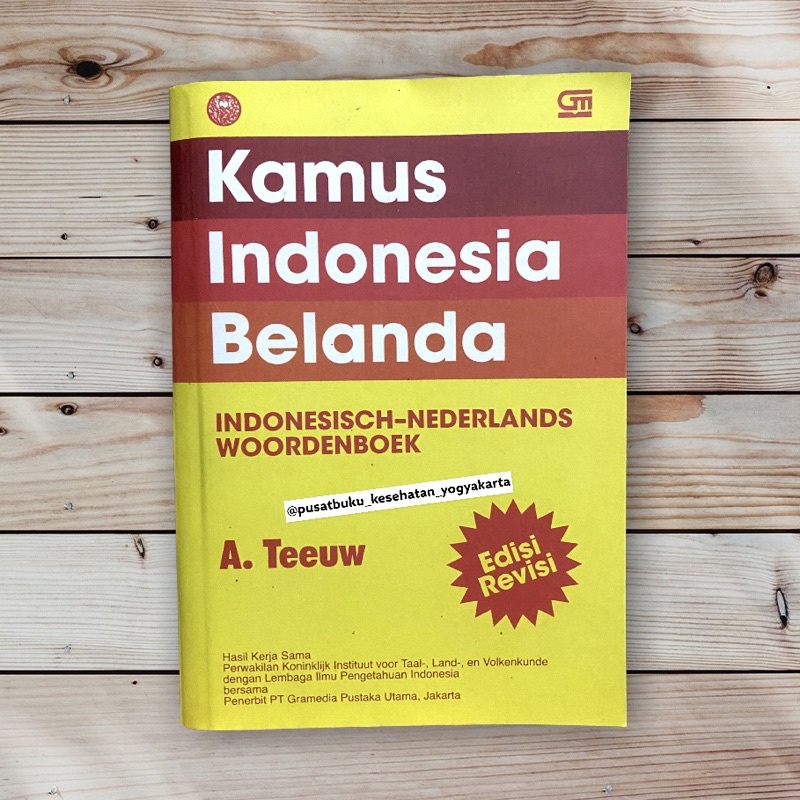 Kamus Indonesia Belanda - A. Teeuw