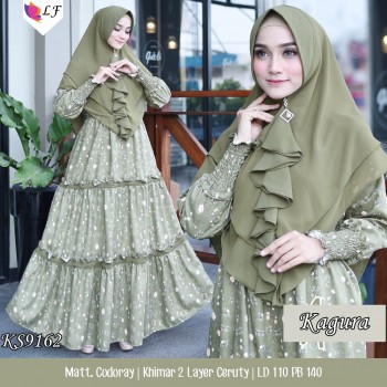 Kagura Dress Set (Gamis Syari)