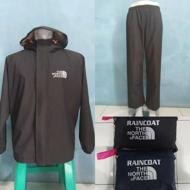 Jas Hujan TNF The North Face Raincoat Jas Hujan Setelan Motor Jas Hujan Gunung