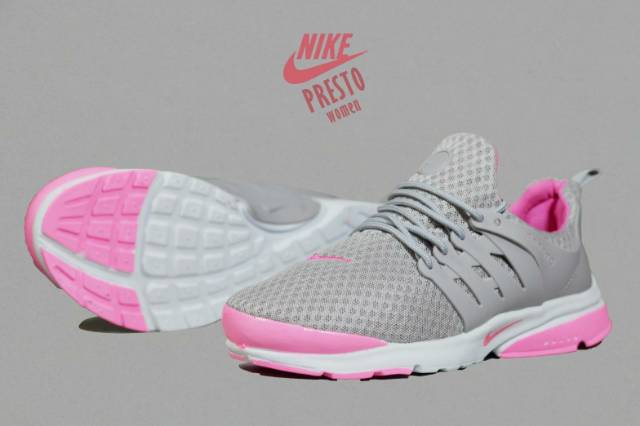 Jual sepatu wanita import Nike Air Presto Woman Joging Senam Santai Lari Murah roshe run running