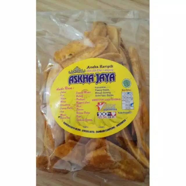 

Keripik pisang asin oleh oleh lampung By TF