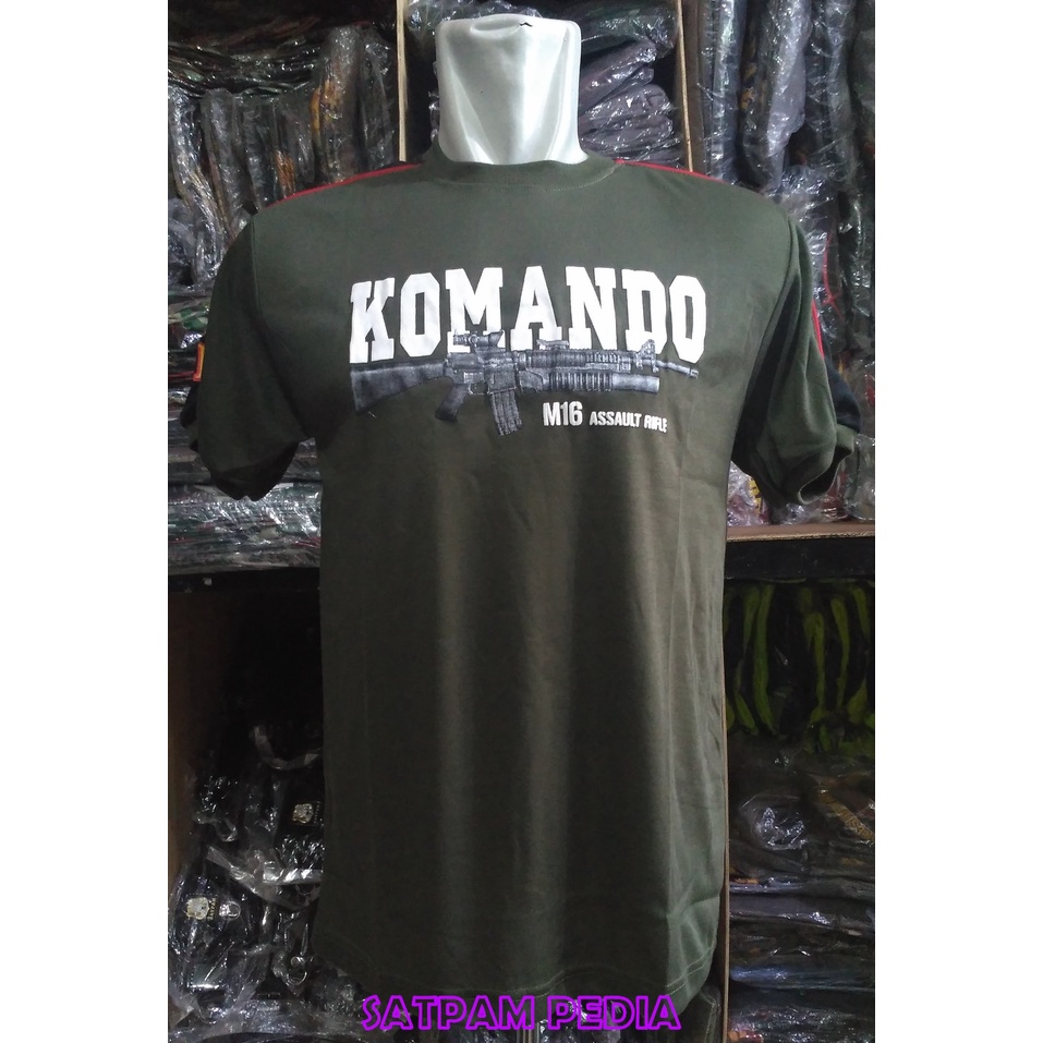 Kaos Latih Kombinasi Komando