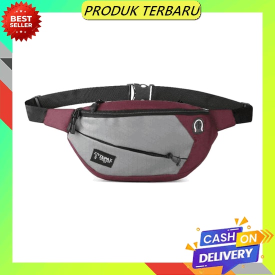 Tas Slempang Vapebag Pria Waterproof Slingbag Original Anti Air Pouchbag Cowok Mini Distro Murah Pre