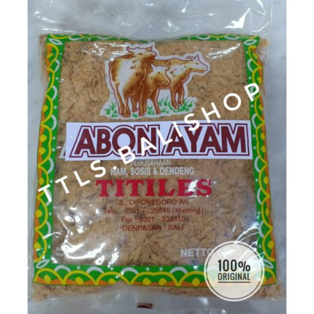 

Abon ayam TITILES 500gr