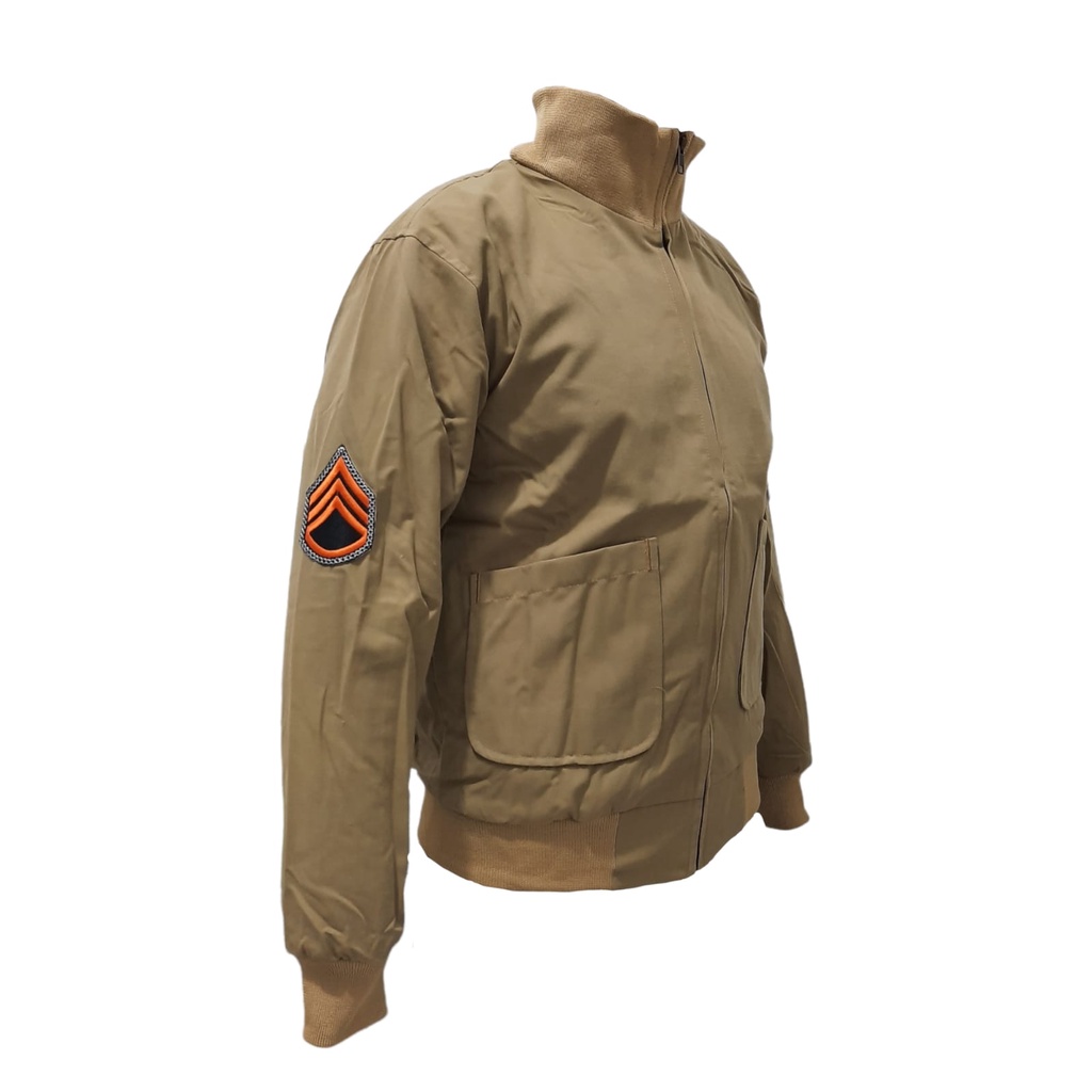 Fury jaket khaki/coyote/green army canvas lokal produk high quality