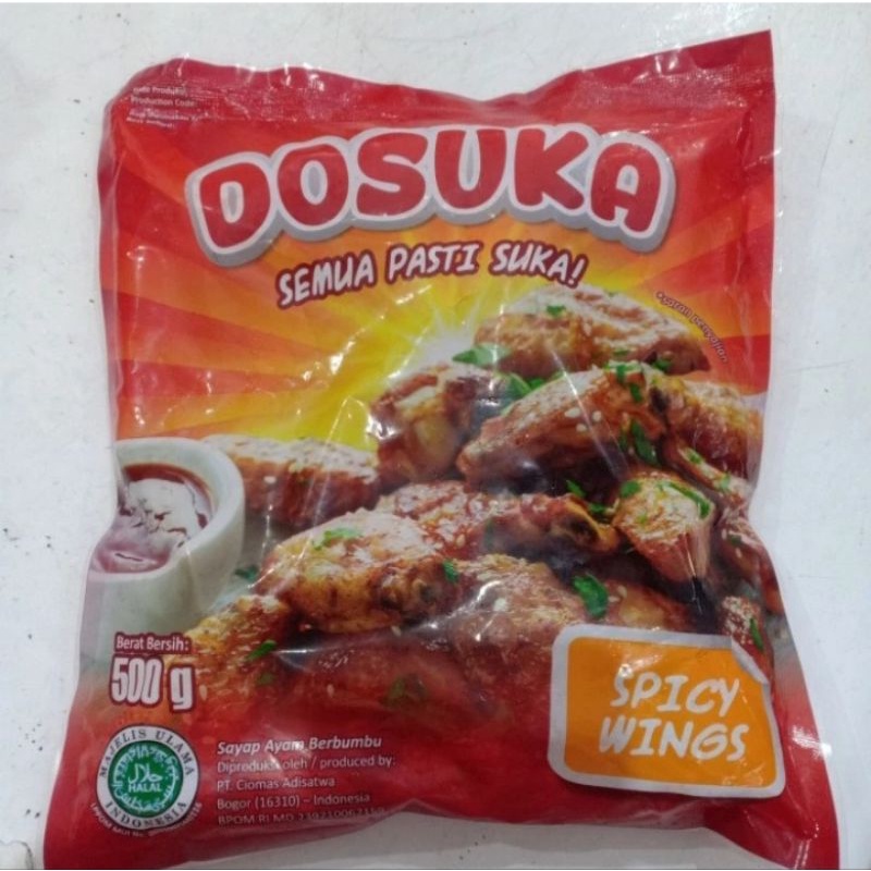 

Dosuka Spicy Wings 500Gr