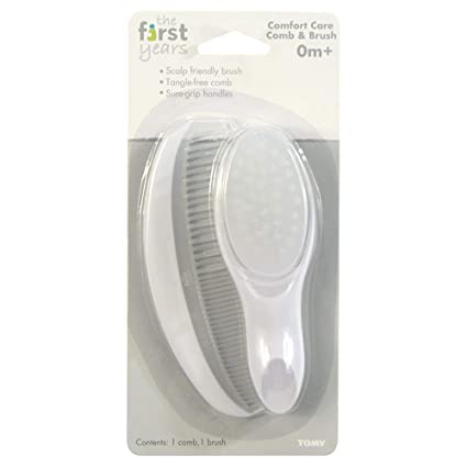 Newmei - The First Years Comb &amp; Brush / Sisir Rambut Bayi 0m+