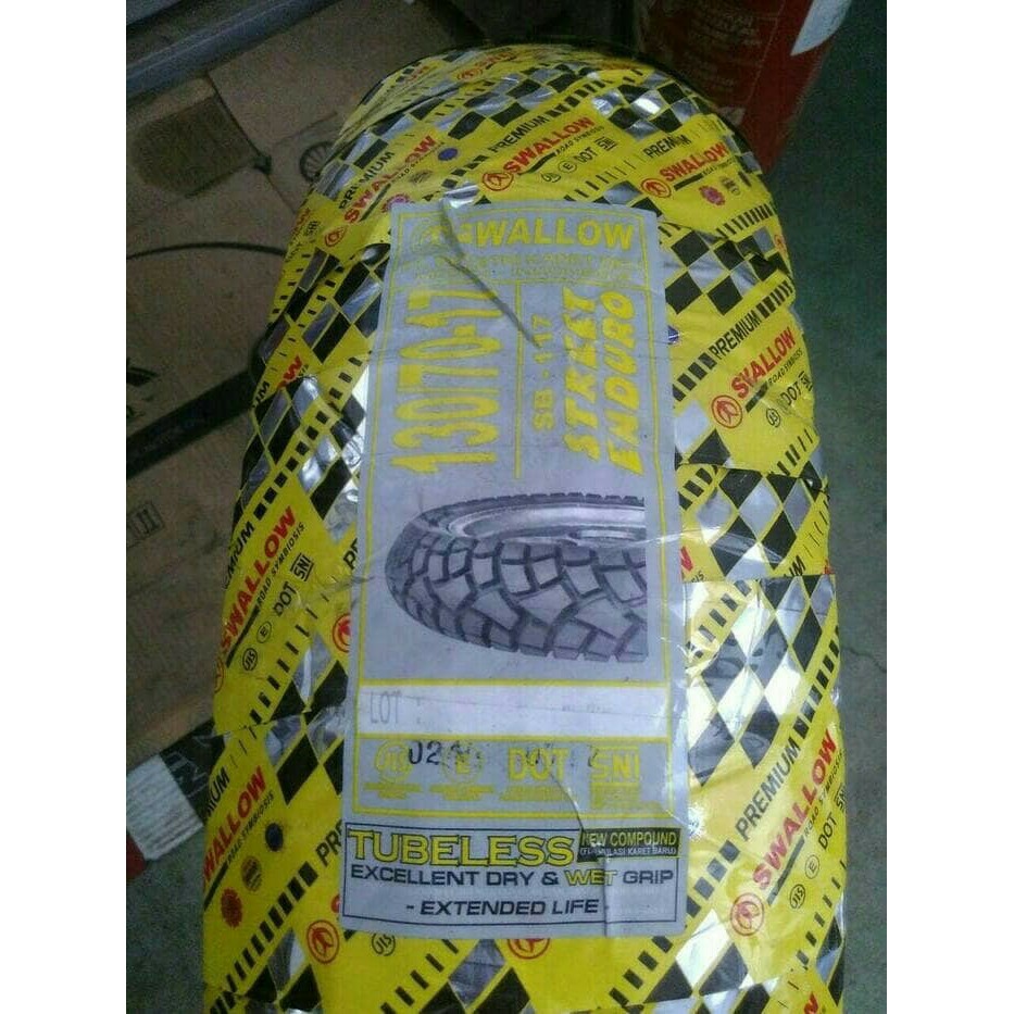 ban luar 100 80 17 dan 130 70 17 sb 117 sb117 swallow tubeless HAM
