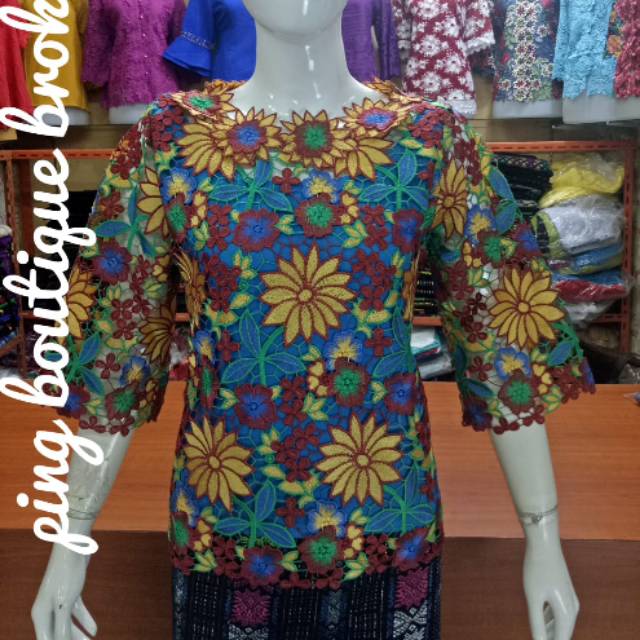 Pink butik full brokat premium made in bangkok