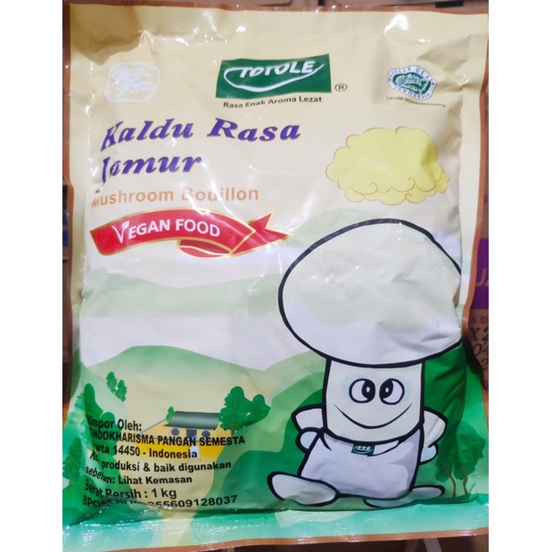 

Kaldu jamur Totole Jamur 1 kg 1000 g