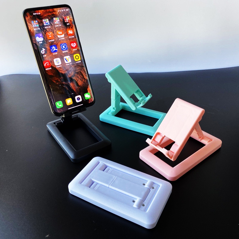 Bracket Stand Meja Lipat Adjustable Holder Handphone / Tablet / iPad / Android