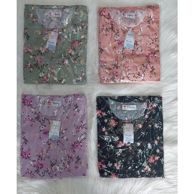 Sunly oneset / sunly tunik kartun uk 18 20 22 24 . sunly baju tidur original tunik