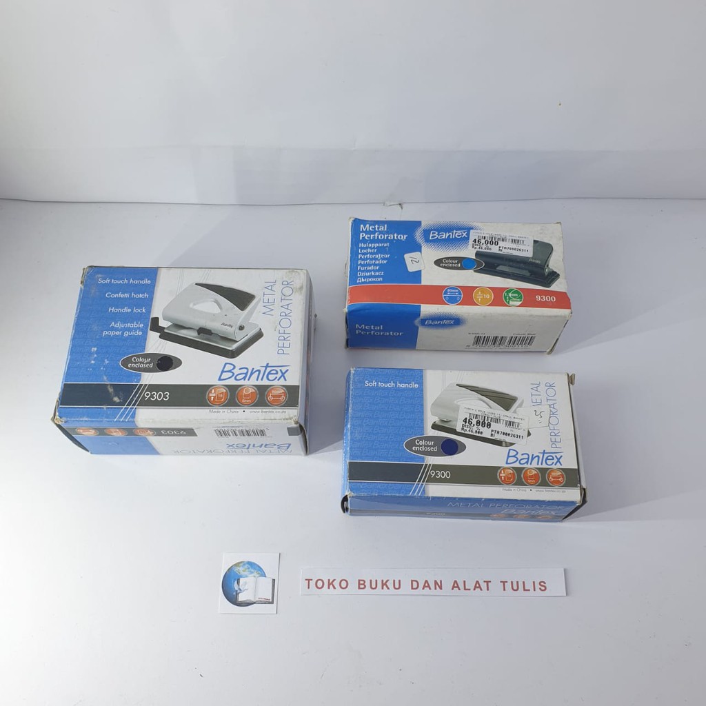 

PEMBOLONG KERTAS/PUNCH 2 HOLE (9300) SMALL BANTEX