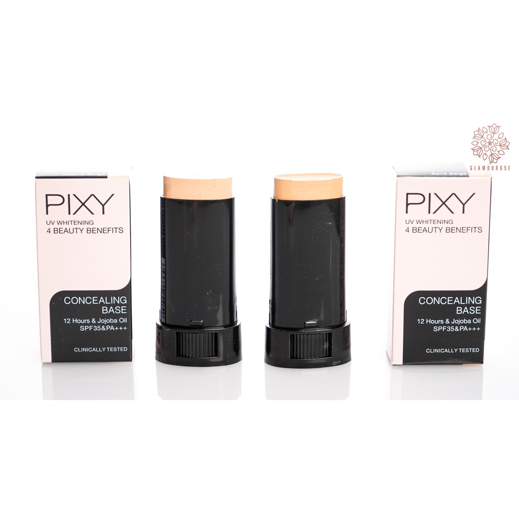 PIXY UV Whitening 4 Beauty Benefits Concealing Base SPF35&amp;PA+++