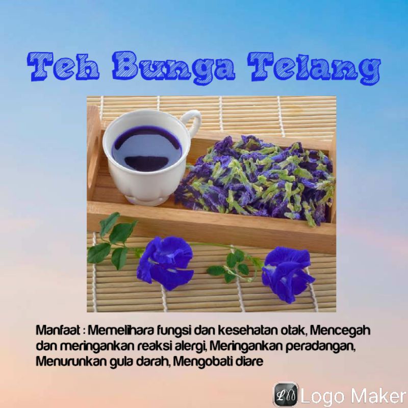 

Teh Bunga Telang 10 Gram