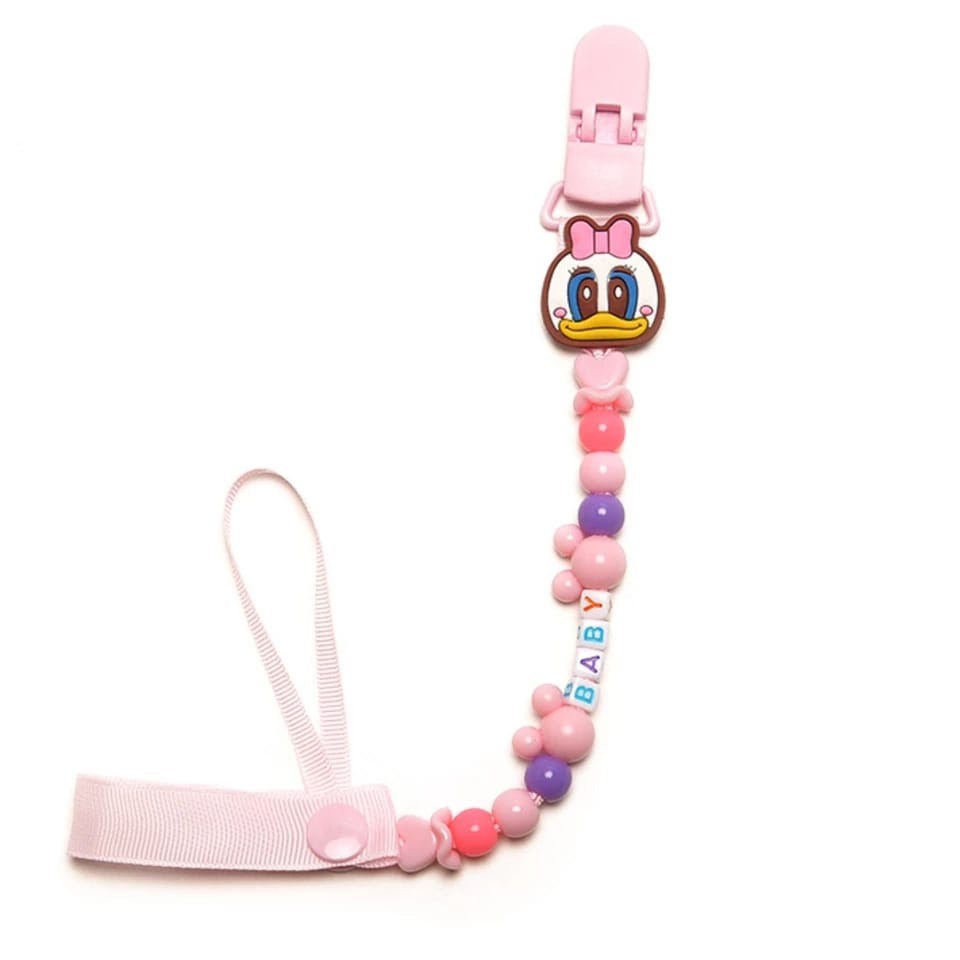 gantungan empeng gantungan dot pacifier holder karakter