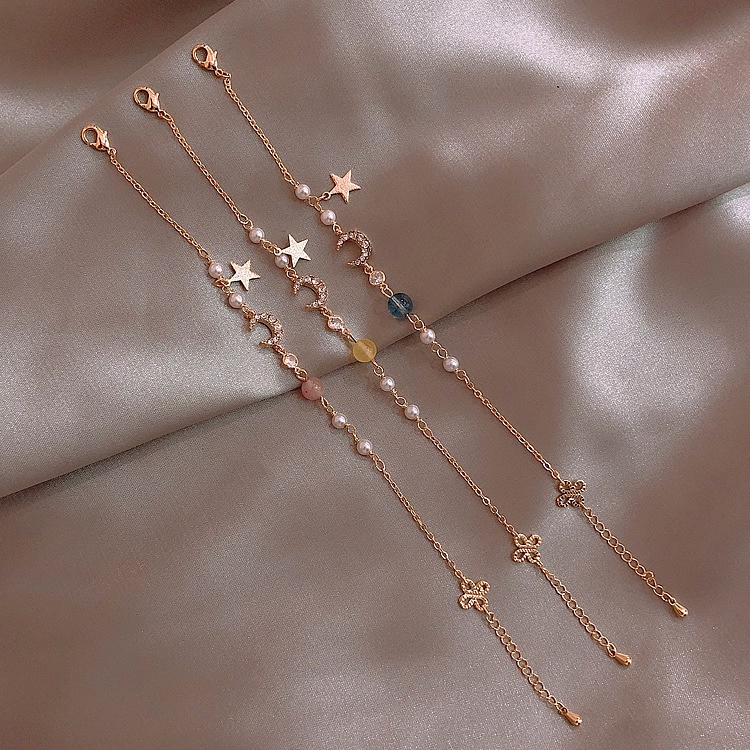 Daisy Gelang Couple Manik Tali Gelang Magnet Tsania Karakter Lucu Persahabatan Bracelet Gelang Wanita Fashion Aksesoris-5