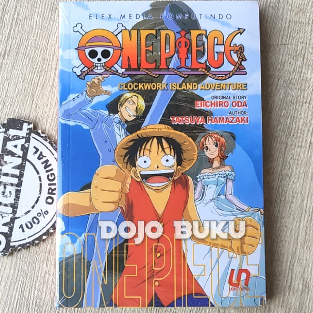 Light Novel One Piece Clockwork Island Adventure by Eiichiro Oda