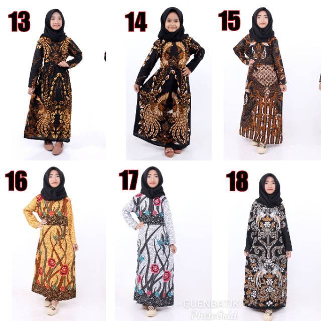 GAMIS ANAK BATIKA ORI