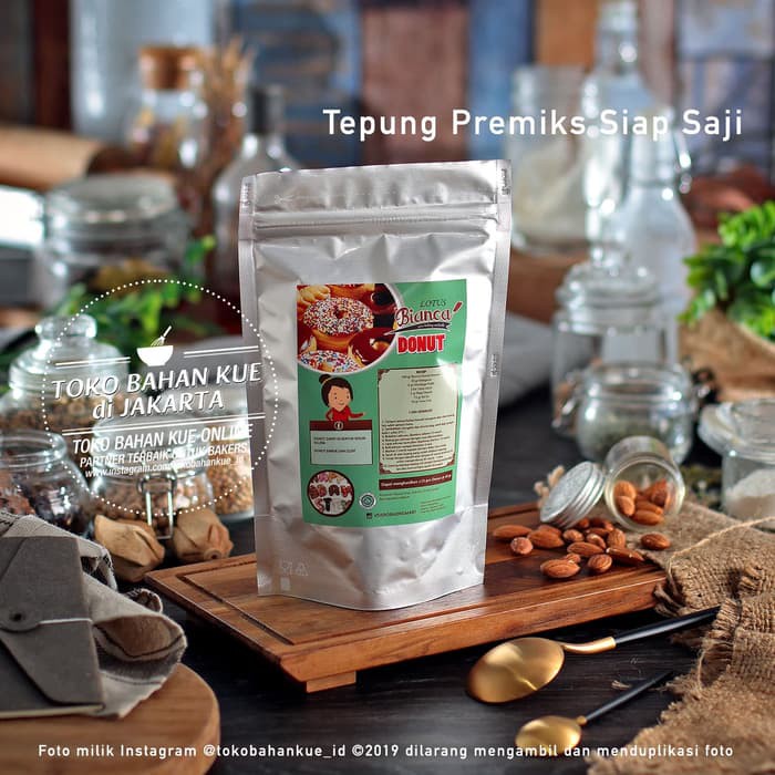 

BIANCA PREMIX TEPUNG PREMIKS INSTANT DONAT INSTAN POWDER DONUT MURAH