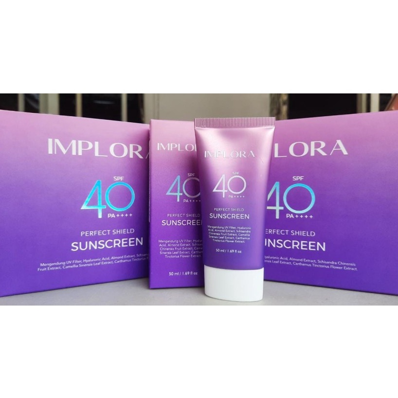 IMPLORA PERFECT SHIELD SUNSCREEN SPF 40 PA ++++