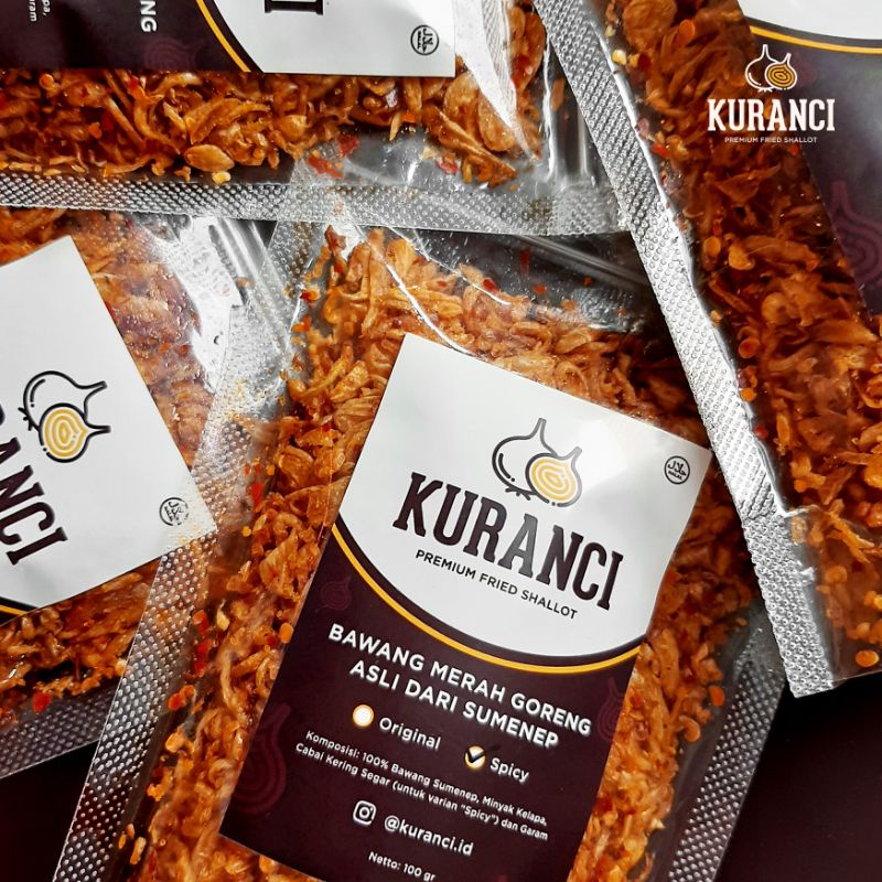 

Bawang Goreng Pedas Kuranci / Bawang Goreng Premium Asli Sumenep see