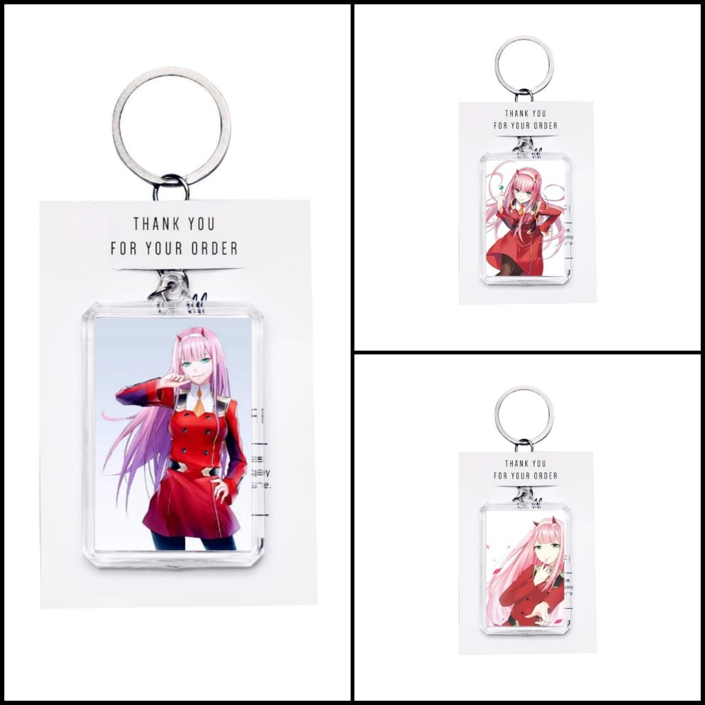 Gantungan Kunci Anime Zero Two - Shopartonline