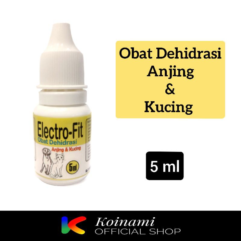 ELECTRO-FIT OBAT DEHIDRASI KUCING ANJING / ELEKTROFIT / BTM