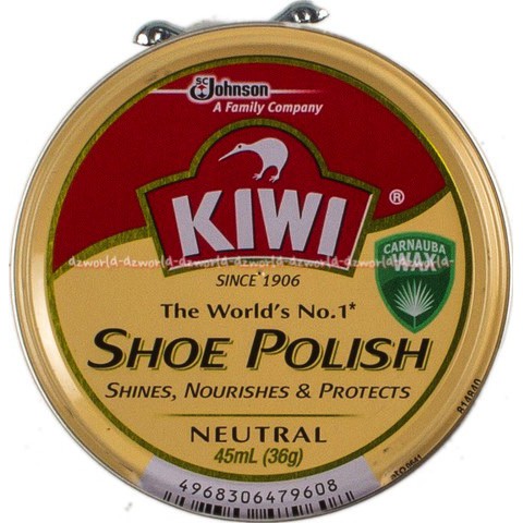 Kiwi Shoe Polish 45ml Semir Sepatu Untuk Warna Hitam Netral Coklat Kulit Klasik Hitam Pengkilap Sepatu Krim Kiwii Shoes Renew For All Color Brown Brown