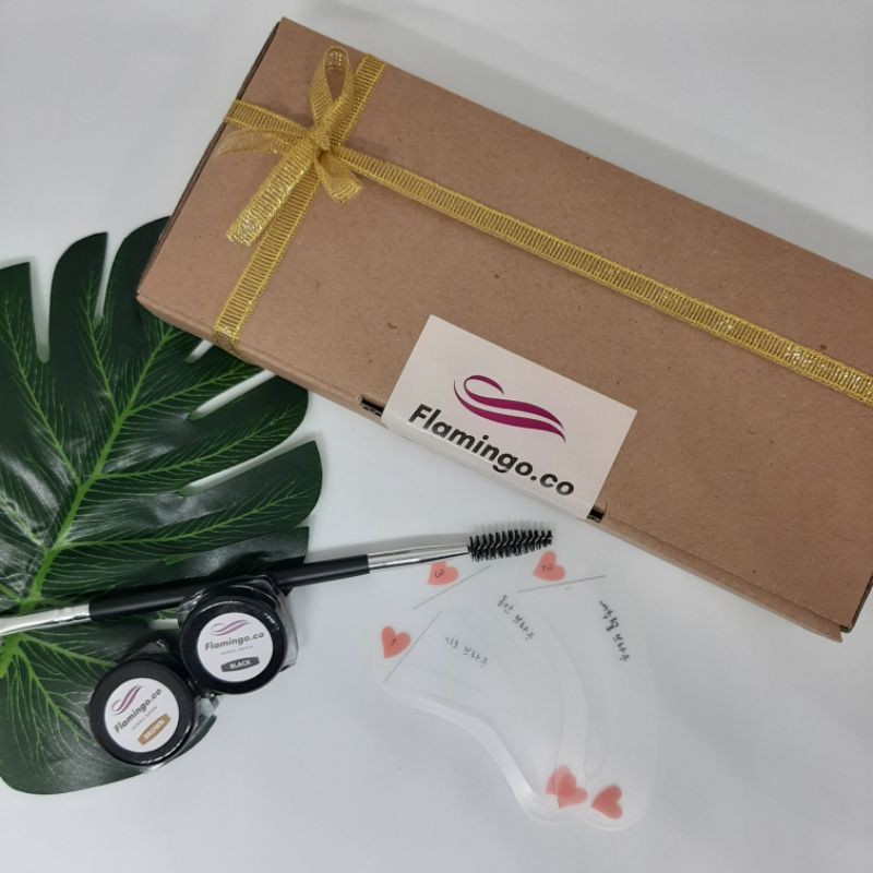 henna alis / henna brow tahan lama / henna alis halal / paket lengkap