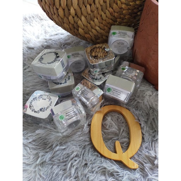 night cream ms glow ecer /sabun/toner/krim siang