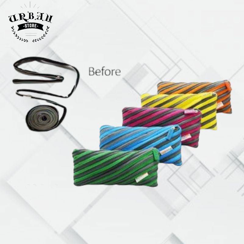 

ZIP N ROLL Tempat Pensil - Stationary Pouch Pastel - SP-003