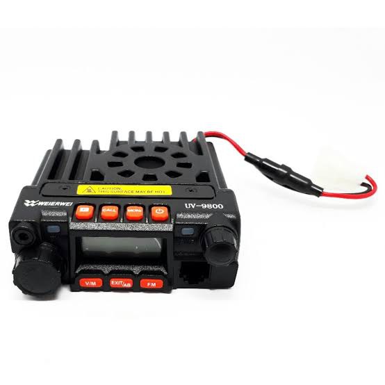 Radio RIG Mini Weierwei UV 9900 Dual Band Radio Rig Mobil Murah