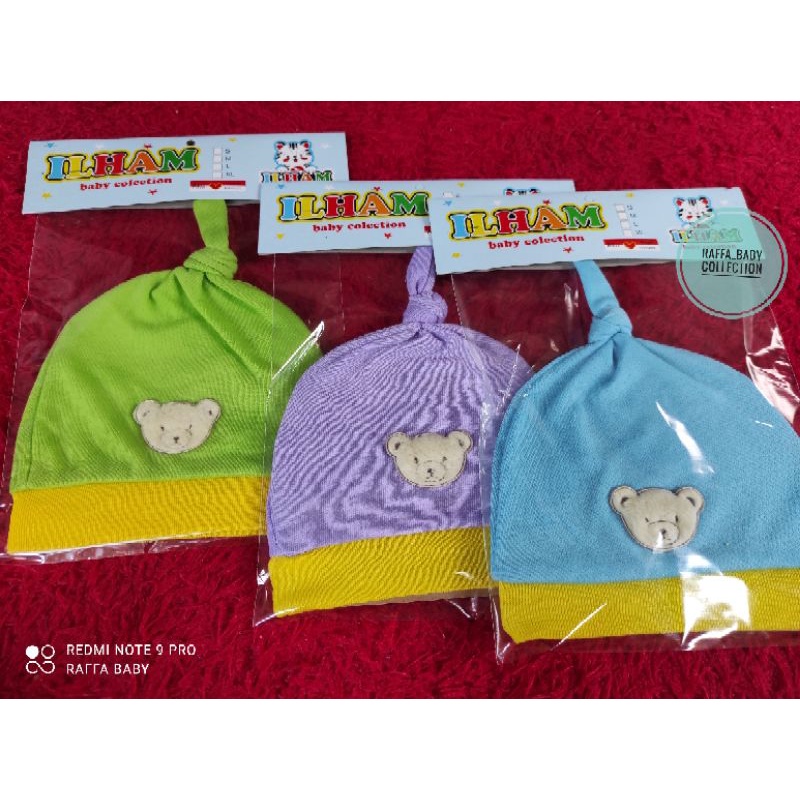 (1pcs)TOPI/KUPLUK BAYI ILHAM