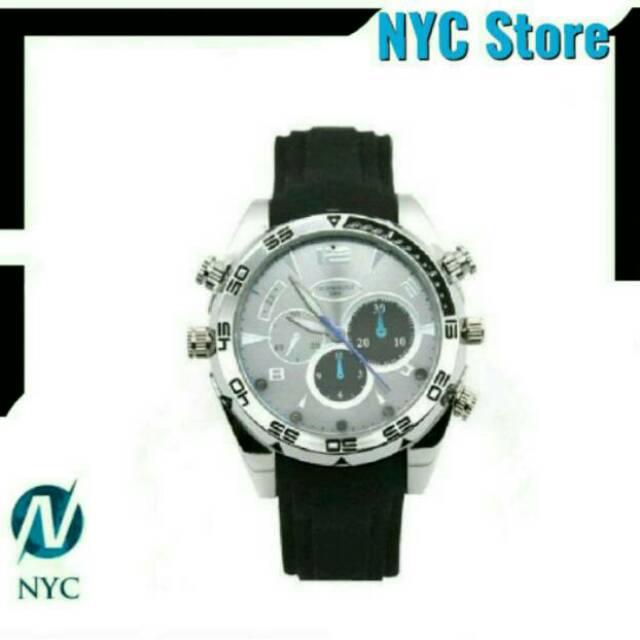 Kamera Model Jam Tangan,Spy Cam 8GB 1080P Jam DVR Night Vision
