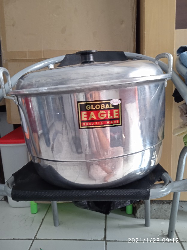 Panci Langseng Kukus Dandang Steamer Ukuran 36 Cm