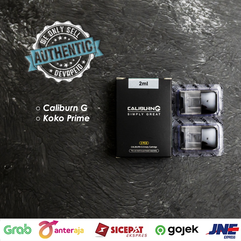 Uwell Caliburn G Koko Prime 2ml Empty Cartridge Authentic