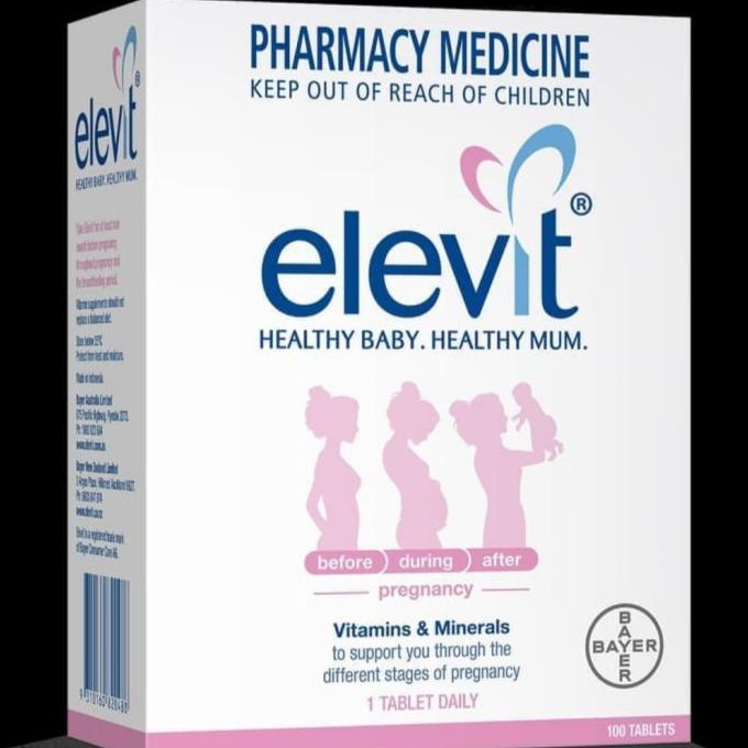 pharmacy medicine elevit with iodine 100 tablet