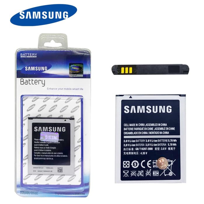 [RO ACC] Battery Baterai Batre Samsung I8160 Ace 2 / I8190 S3 Mini Original 99%