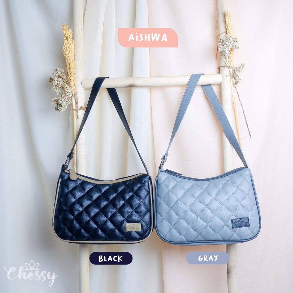 Tas Kulit Sintetis Shoulder Bag Aishwa By Chessy