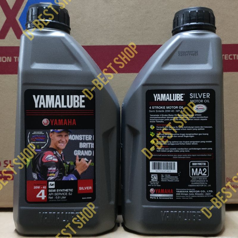 OLI MESIN CRYPTON VEGA/ZR | YAMALUBE SILVER 800ml 20W-40