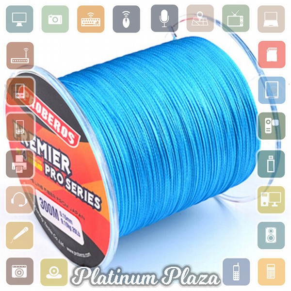 Proberos Premier Pro Series Benang Pancing Braided Thick 0.33mm - Blue`7EDCI5-