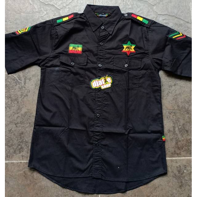 Kemeja baju rasta one love bob marley original distro