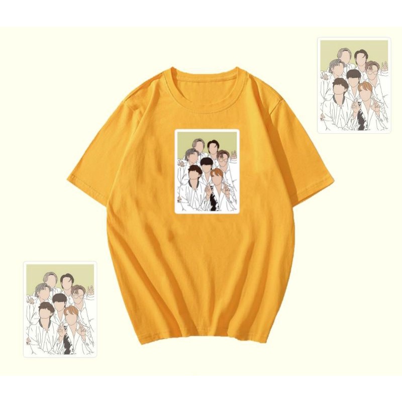 T-SHIRT/KAOS BTS FESTA 2021-02/UNISE PREMIUM OVERSIZE